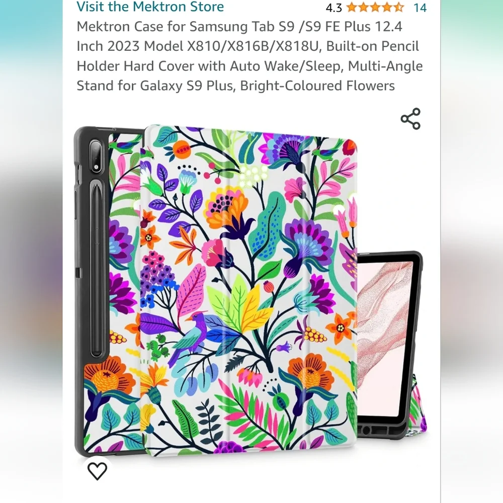 Case for Samsung tab s9+